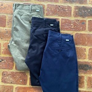 Lot of 3 Levi’s 511 chinos 30x30